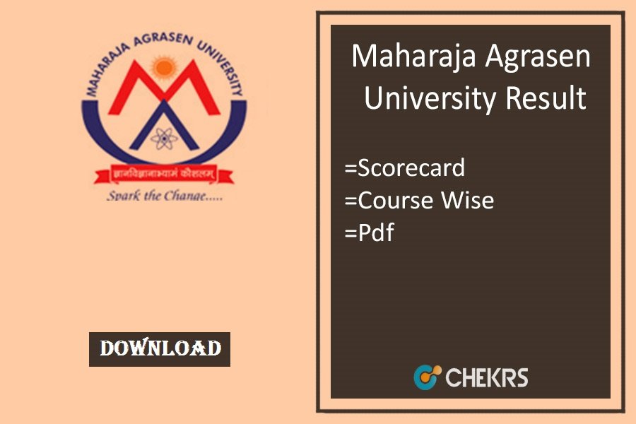 Maharaja Agrasen University Result 2022
