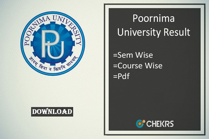 Poornima University Result 2022