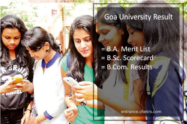 Goa University Result 2023