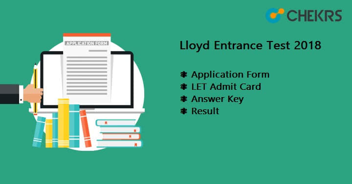 Lloyd Entrance Test LET 2020