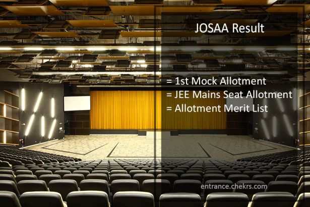 JOSAA 1st Round Allotment 2022
