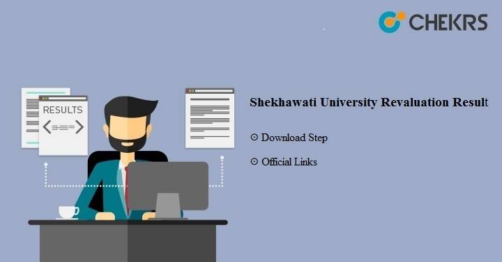 Shekhawati University Revaluation Result 2023