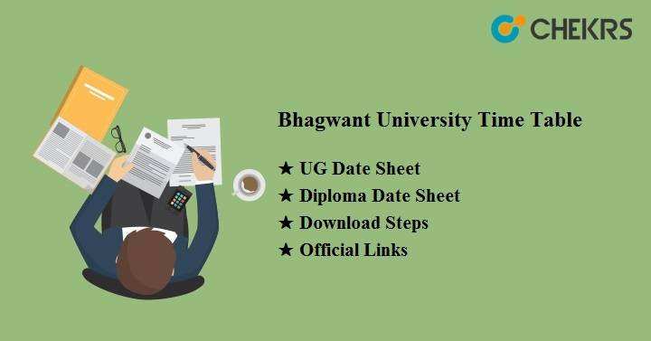 Bhagwant University Time Table 2024