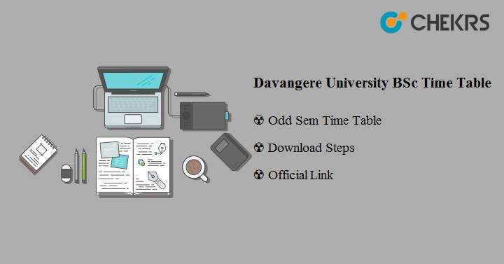 Davangere University BSc Time Table 2024