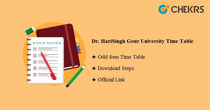 Dr Harisingh Gour University Time Table 2024