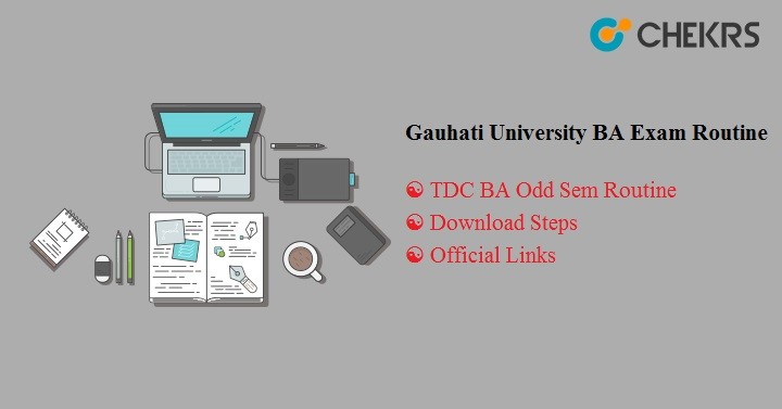Gauhati University BA Exam Routine 2024