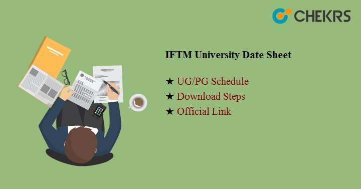 IFTM University Date Sheet 2021