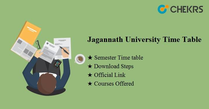 jagannath university time table 2024