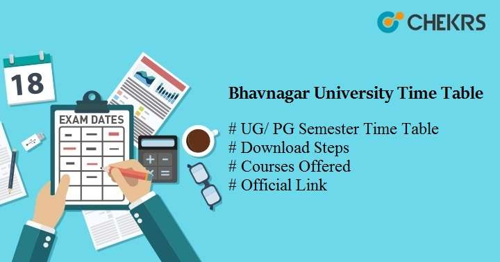 bhavnagar university time table 2024