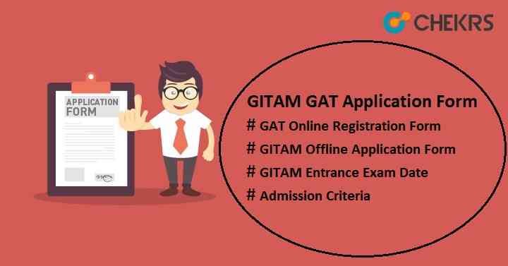 gitam gat application form 2024