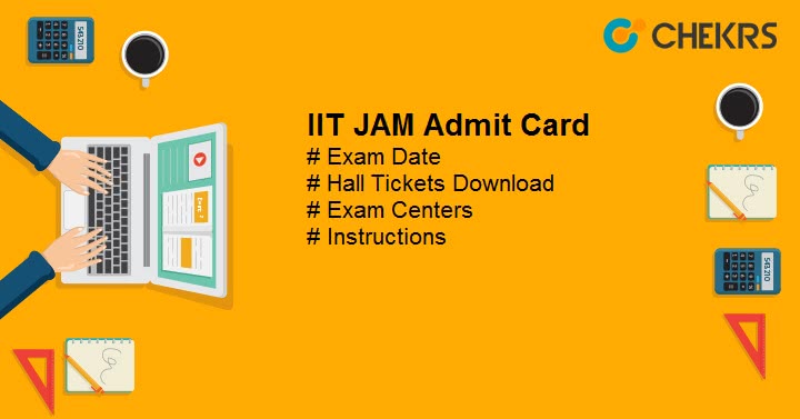 IIT JAM Admit Card 2024 Hall Ticket Download