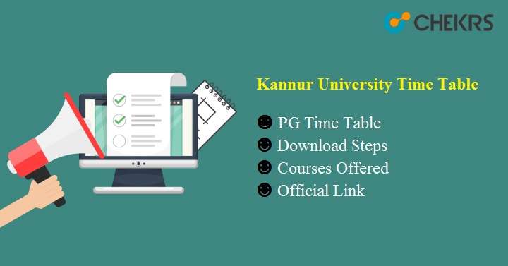 kannur university pg time table 2023