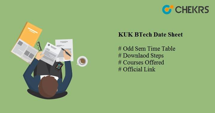 kuk btech date sheet 2023