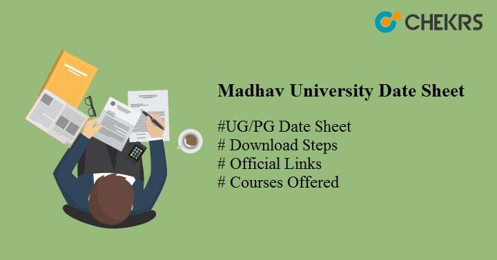 madhav university date sheet 2023