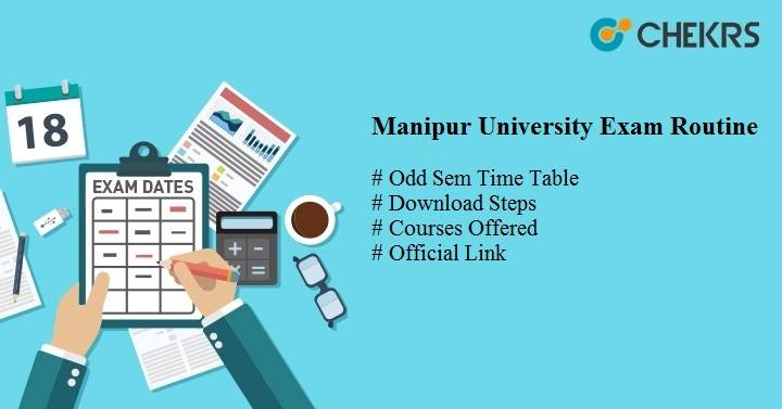 manipur university exam routine 2023