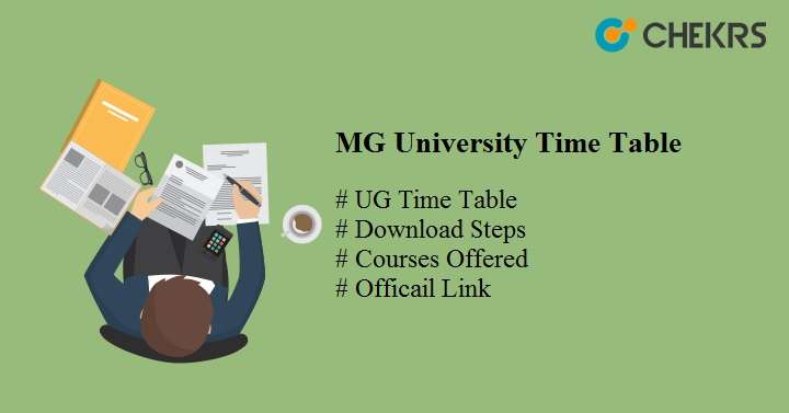 mg university time table 2022