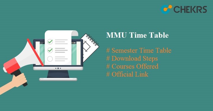 mmu time table 2023