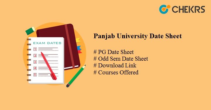 Panjab University PG Date Sheet 2024