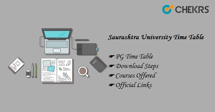 Saurashtra University PG Time Table 2023