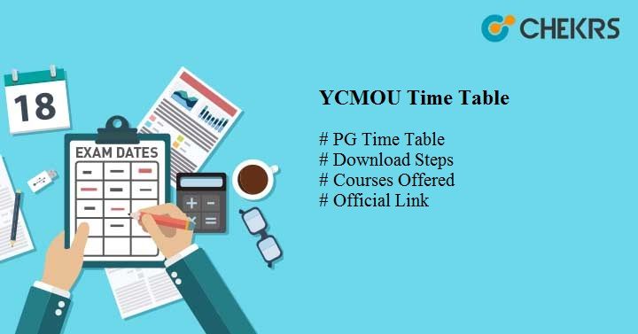 YCMOU PG Time Table 2024