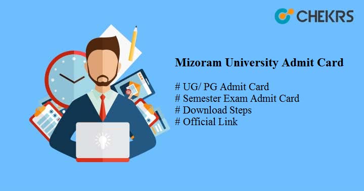 mizoram university admit card 2023