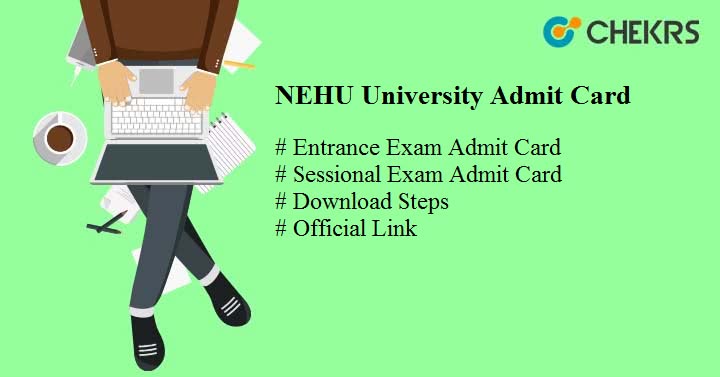 nehu university admit card 2023