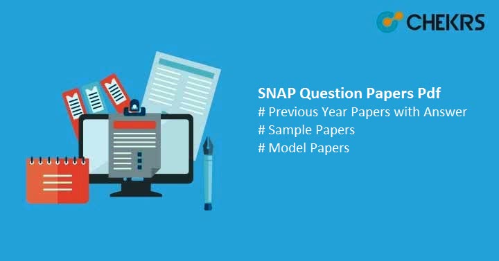 SNAP Question Papers Pdf - Download previous