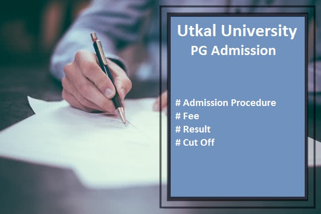 Utkal University PG Admission 2022