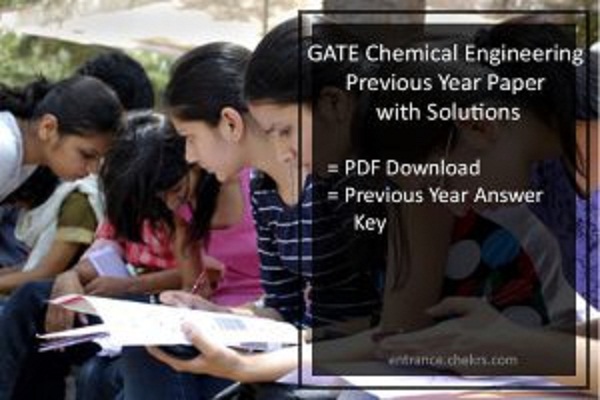 GATE Chemical Previous Year Question Paper