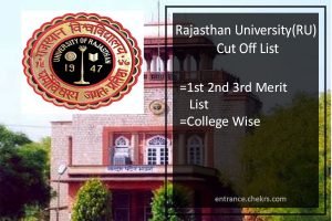 Rajasthan University Cut Off List 2023