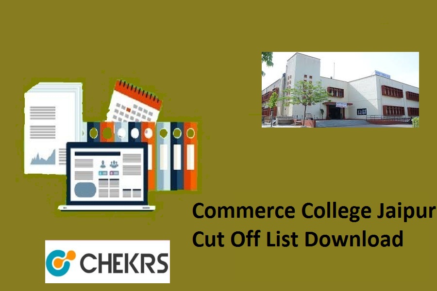Commerce College Jaipur Cut Off List 2021