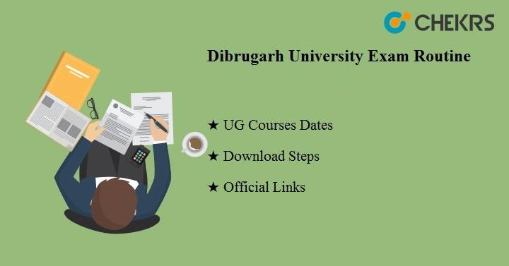 Dibrugarh University Exam Routine 2023