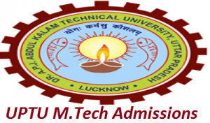UPTU M.Tech Admissions 2017