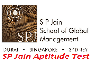 SP Jain Aptitude Test 2017