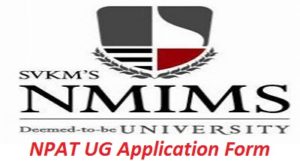 NPAT UG Application Form 2017