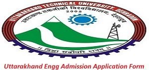 Uttarakhand Engineering Admission Application Form 2017