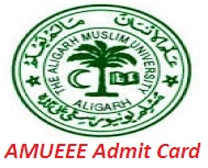 AMUEEE Admit Card 2017