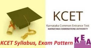KCET Syllabus, Exam Pattern 2017