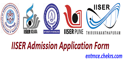 IISER Admission Application Form 2017