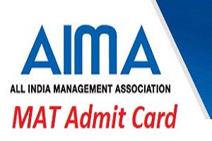 MAT Admit Card 2017