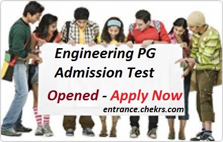 Engineering PG Admission Test