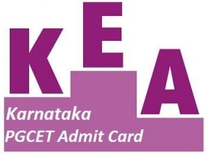 Karnataka PGCET Admit Card 2017
