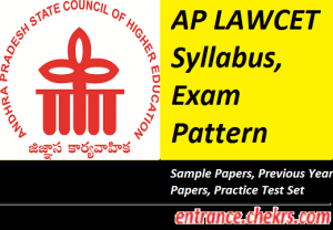 AP LAWCET Syllabus Exam Pattern 2017