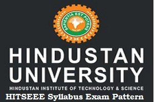 HITSEEE Syllabus Exam Pattern 2017