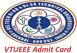 VTUEEE Admit Card 2017, Check Exam Hall Ticket for VTUEEE 2017