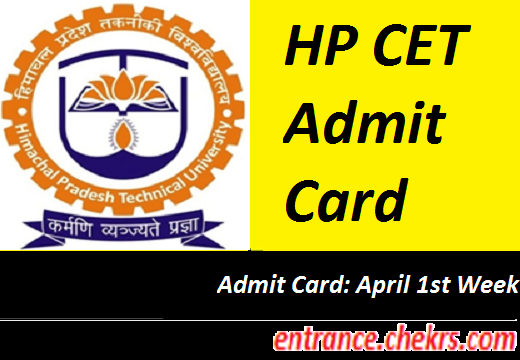 HP CET Admit Card 2017, Hall Ticket, Call Letter Releasing in April 01st Week