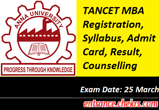 TANCET MBA Eligible Criteria, Application Form. Exam Syllabus, Pattern