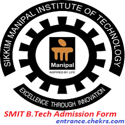 SMIT B.Tech Admission Application Form 2017