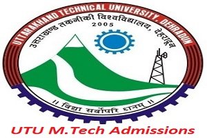 UTU M.Tech Admissions 2017 - Get Uttarakhand M.Tech Admission