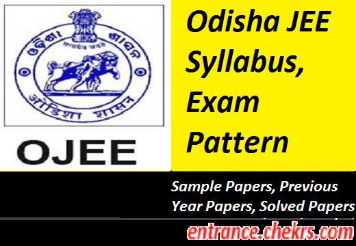 Odisha JEE Syllabus Exam Pattern 2017
